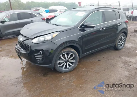 2018 Kia Sportage Ex z USA, uszkodzony, nr VIN KNDPNCAC3J7422024